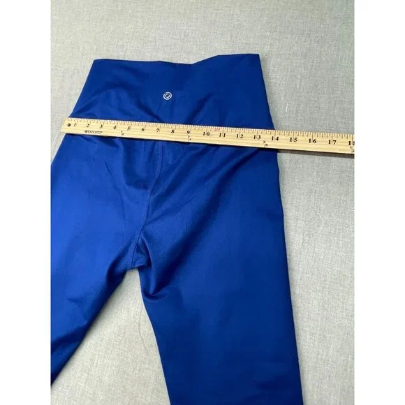 NWT Coreio Women's Blue Athletic Workout Yoga Leggings Pants Size S - Picture 5 of 9
